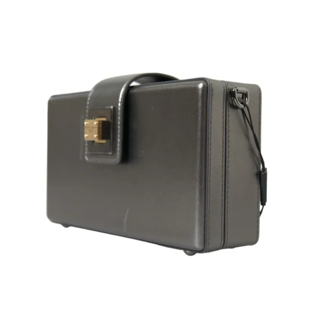 Dolce & Gabbana Pre-owned Fabric shoulder-bags Gray Dames