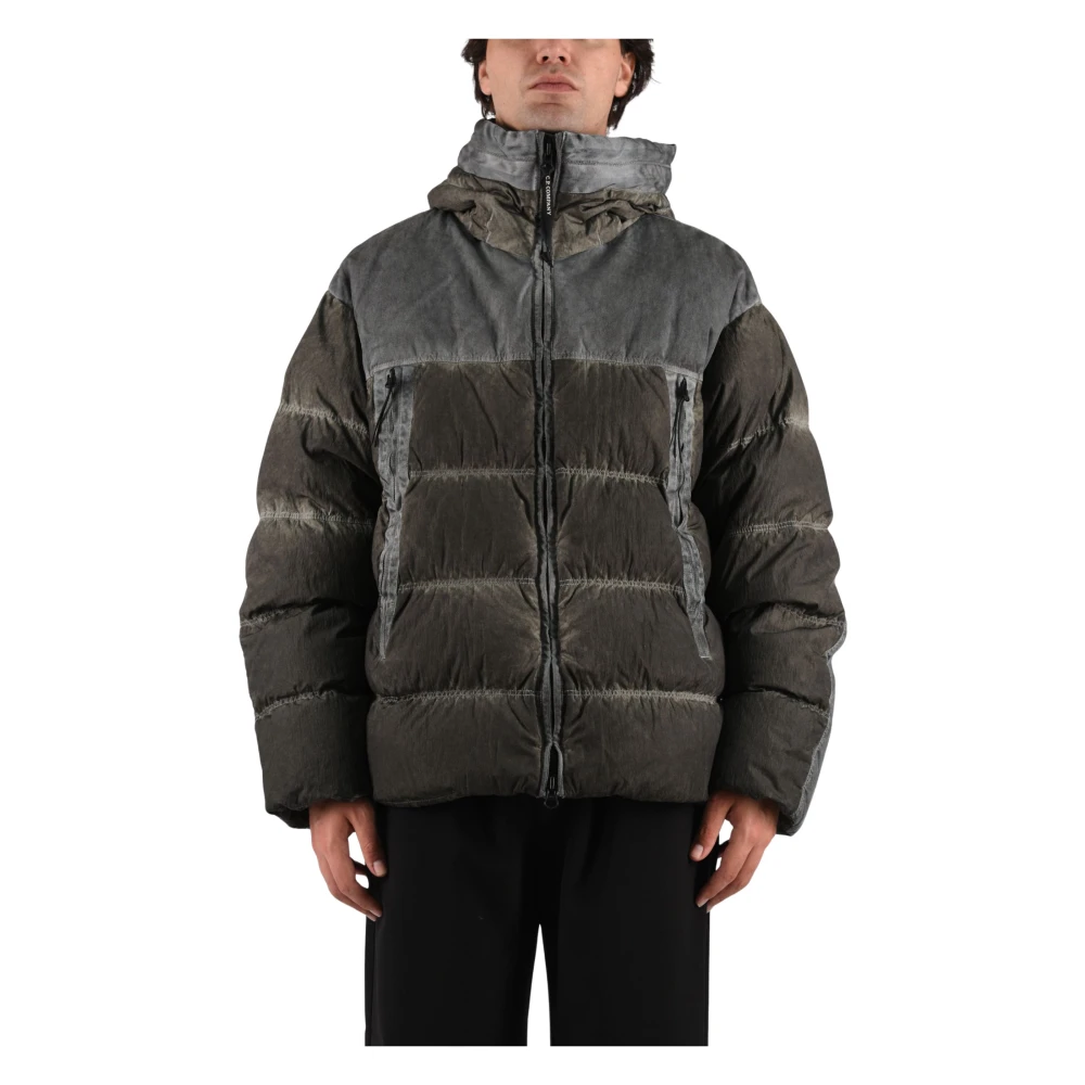 C.p. Company , Winter Jackets, Male, Black, Xl, Goggle Down Jacket