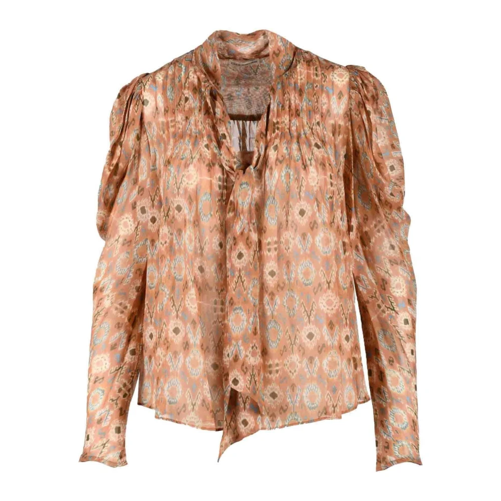 Ulla Johnson Zijden Gebreide Top Brown Dames