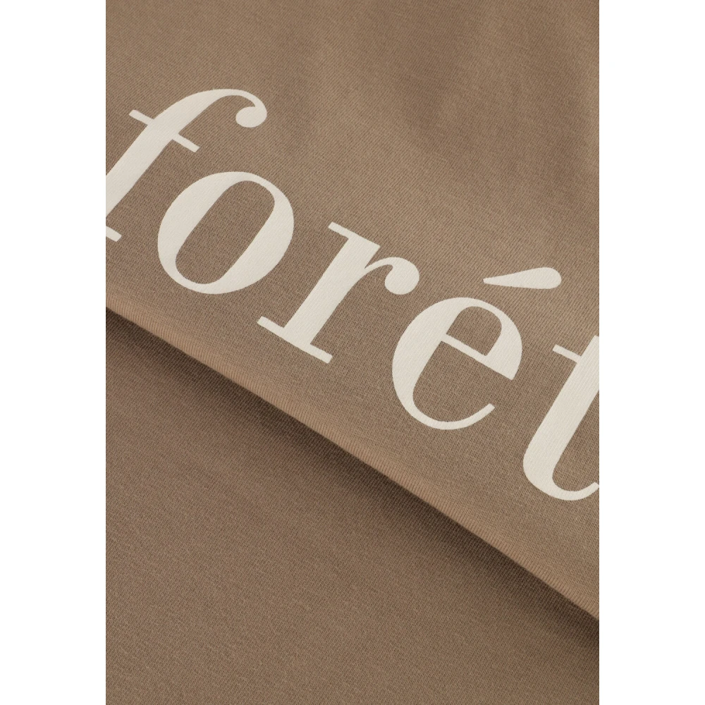 Forét Heren Polo & T-shirts Still T-shirt Beige Heren