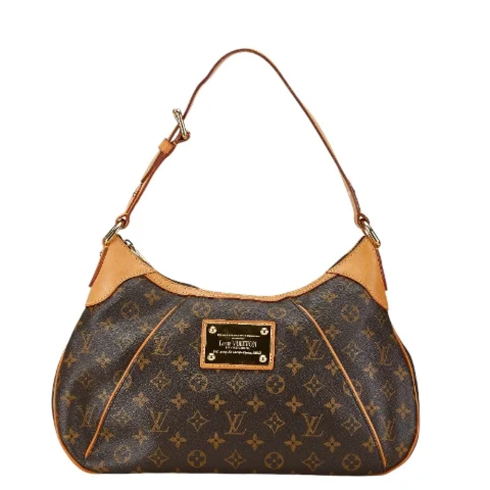 Louis Vuitton Vintage Pre-owned Canvas handbags Brown Dames