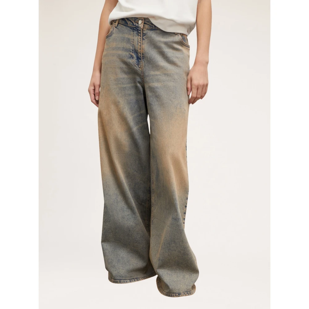 Motivi Palazzo-Jeans Gray Dames