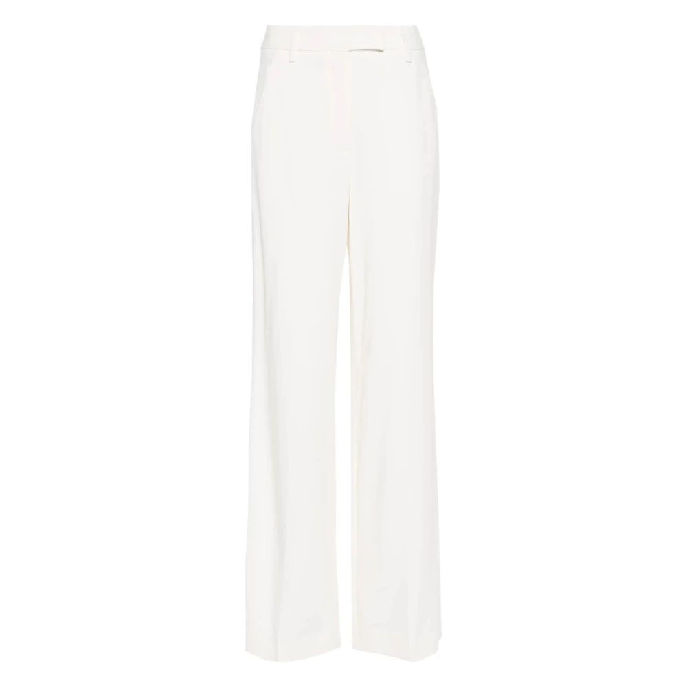 Lorena Antoniazzi White Straight Trousers - Female - Straight Trousers - M - Trousers