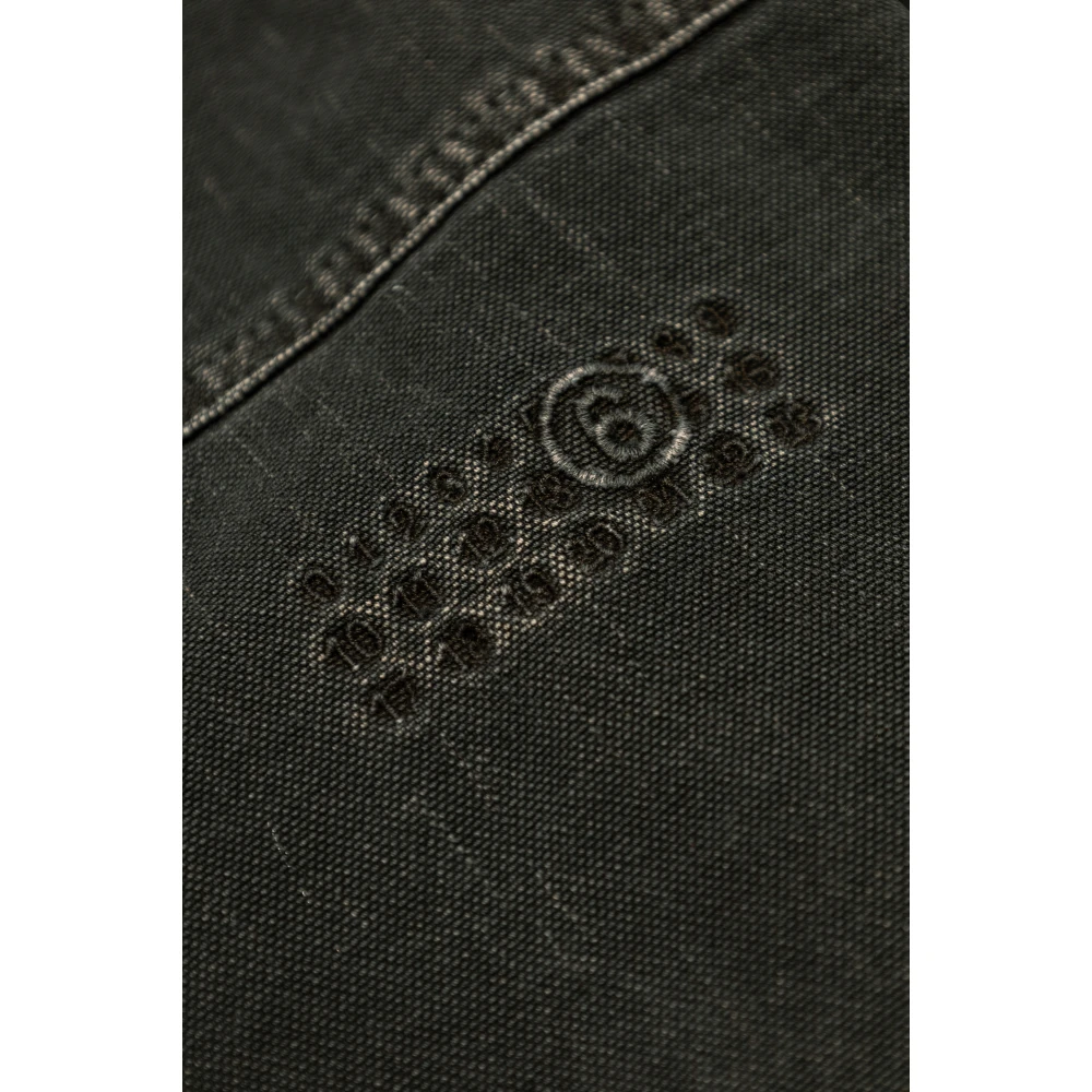 MM6 Maison Margiela Denim jas Gray Heren
