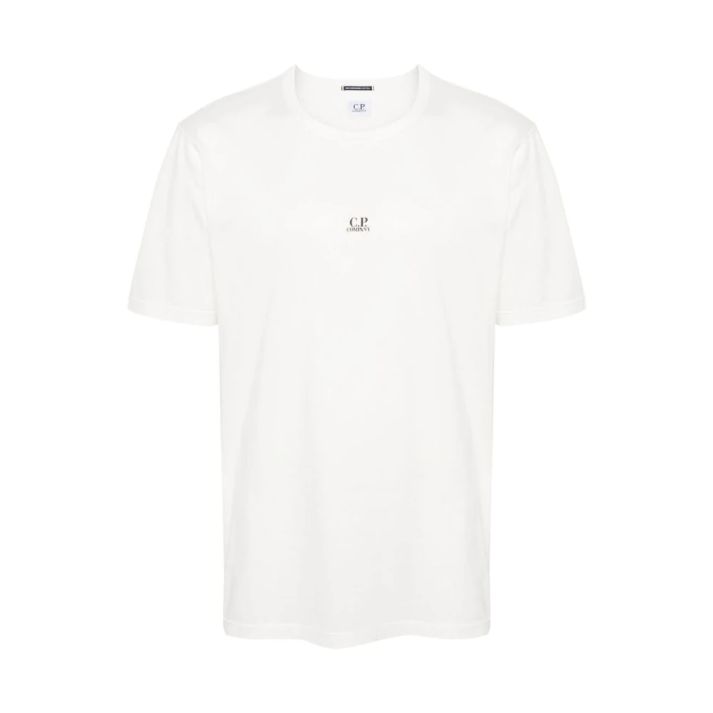 C.P. Company T-shirt met logo print White Heren