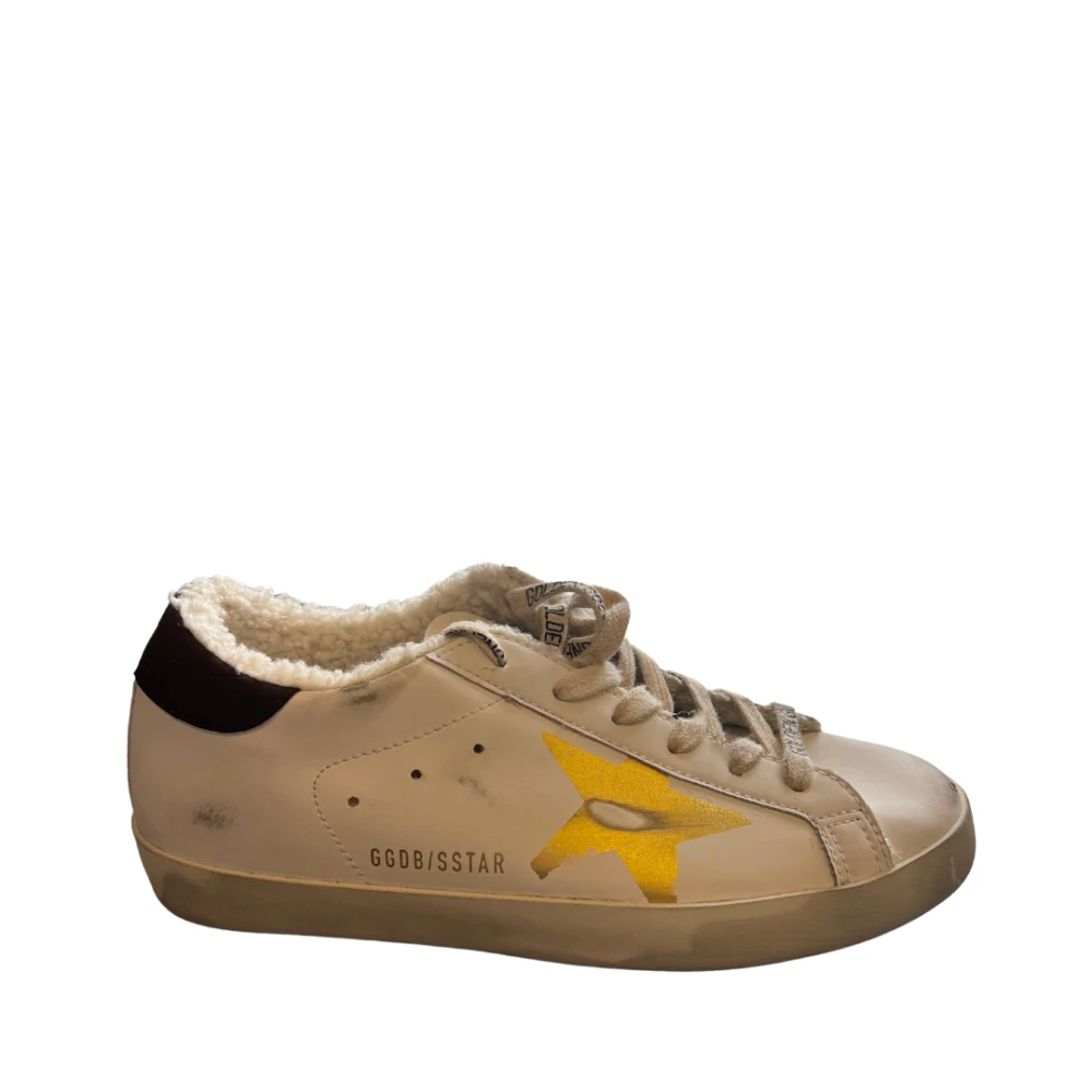 Golden Goose Shearling Ster Sneakers Heren Schoenen Wit