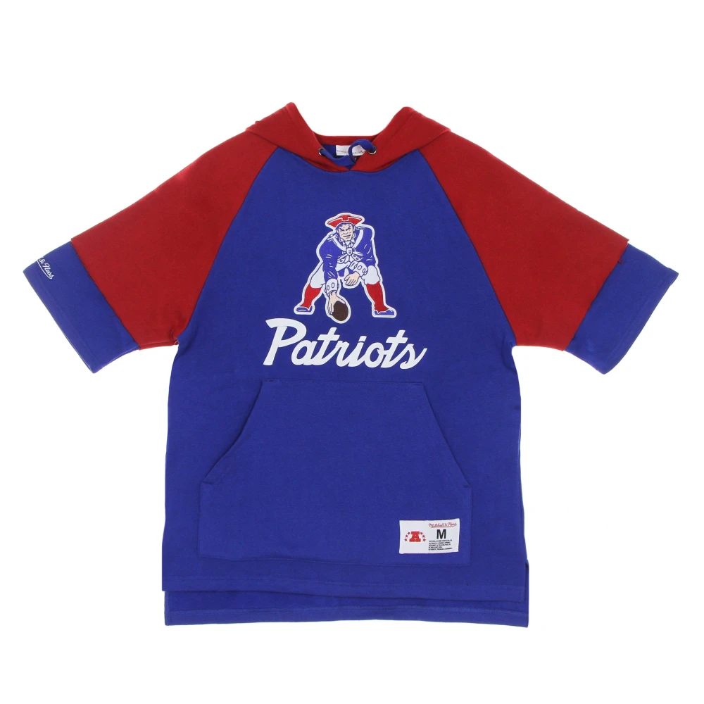 Mitchell & Ness NFL Korte Mouw Hoodie Koningsblauw Blue Heren