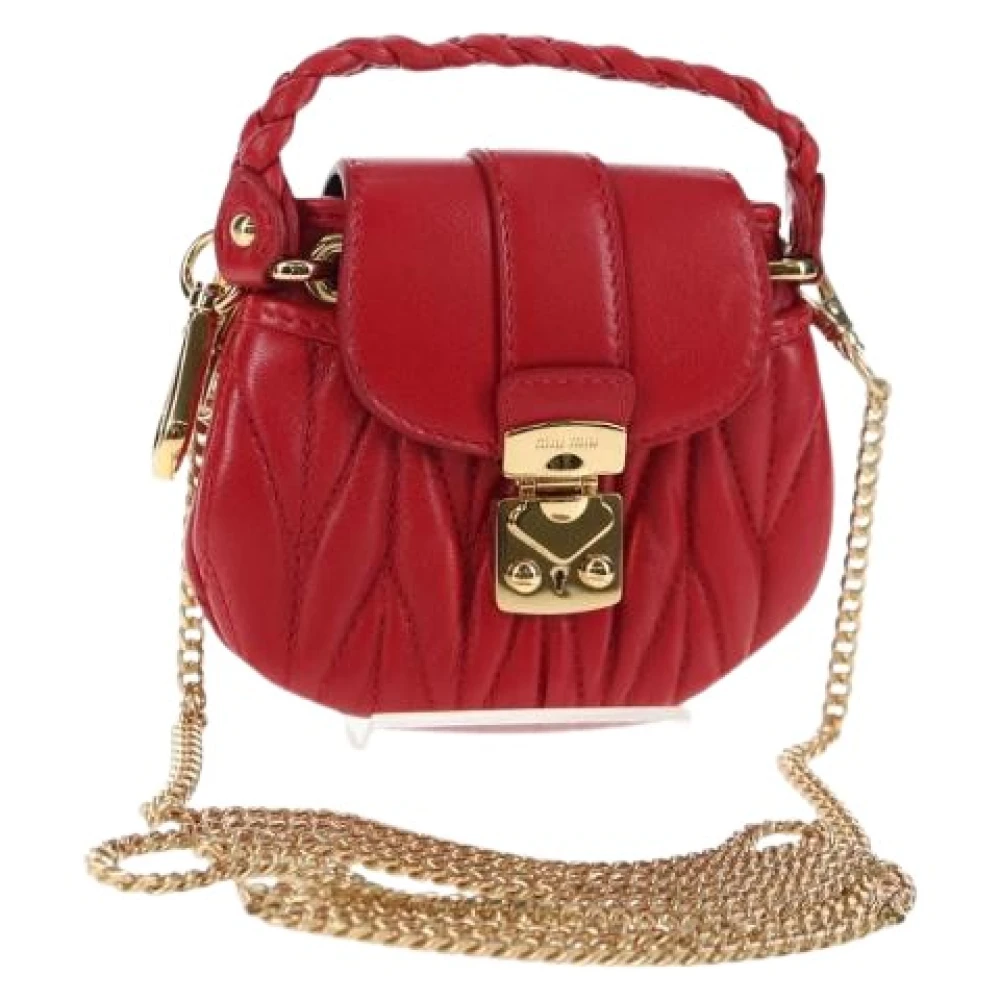 Pre-owned > Pre-owned Bags > Pre-owned Mini Bags - - Miu Miu Pre-owned - Modalova