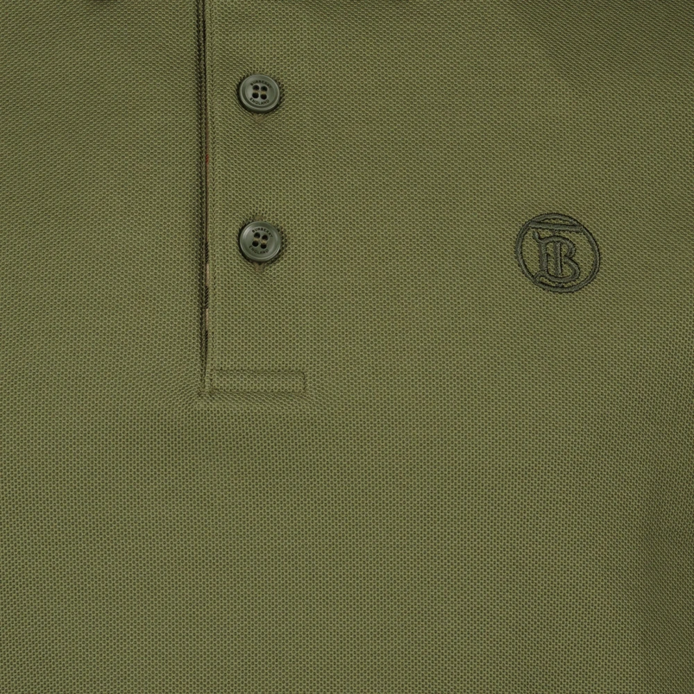 Burberry Klassiek Poloshirt Green Heren
