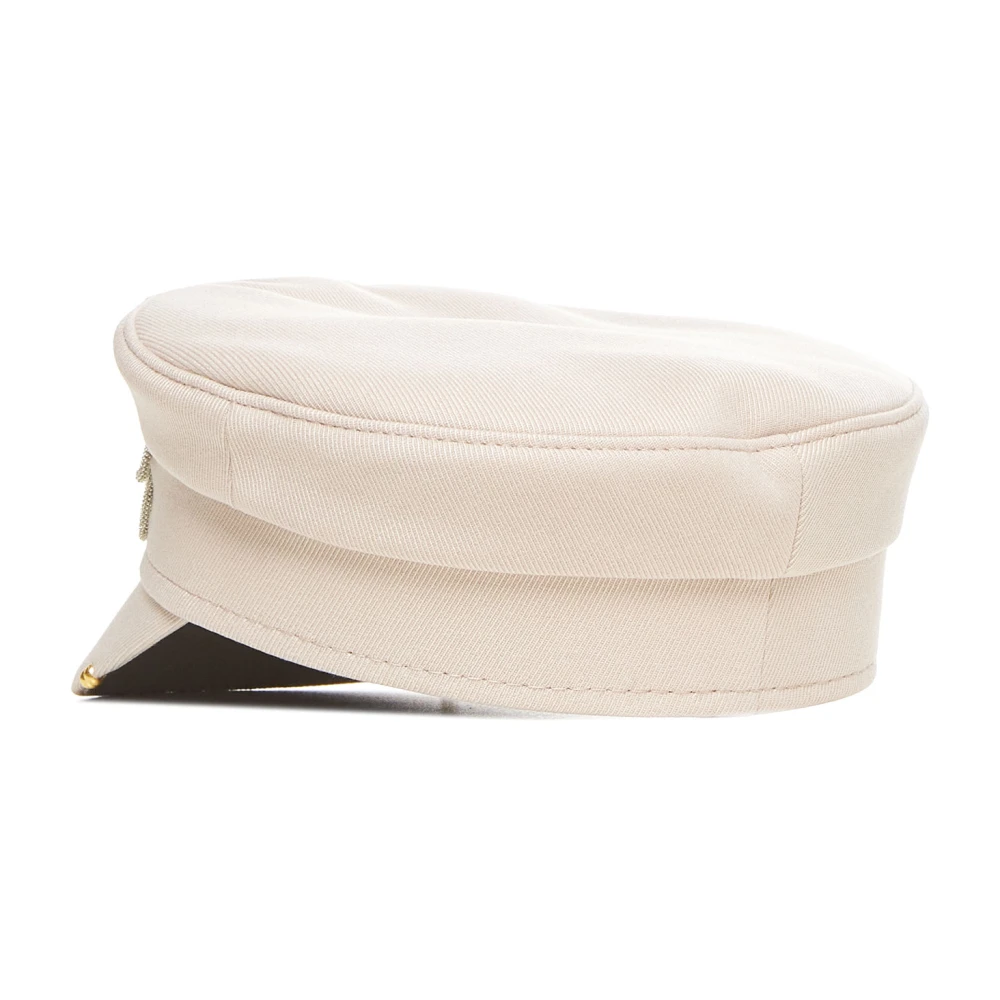 Ruslan Baginskiy Beige Hoeden met Stijl Beige Dames