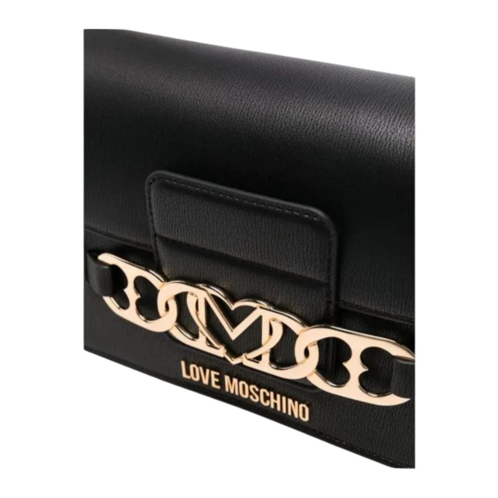 Love Moschino Stijlvolle Dames Schoudertas Black Dames
