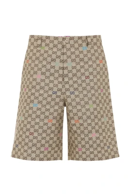 Signatur GG Logga Bomulls Shorts