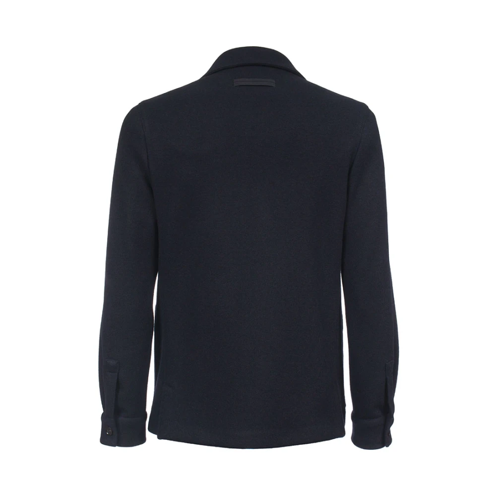 Ermenegildo Zegna Alpe Chore Jacket in Wol Kasjmier Brown Heren