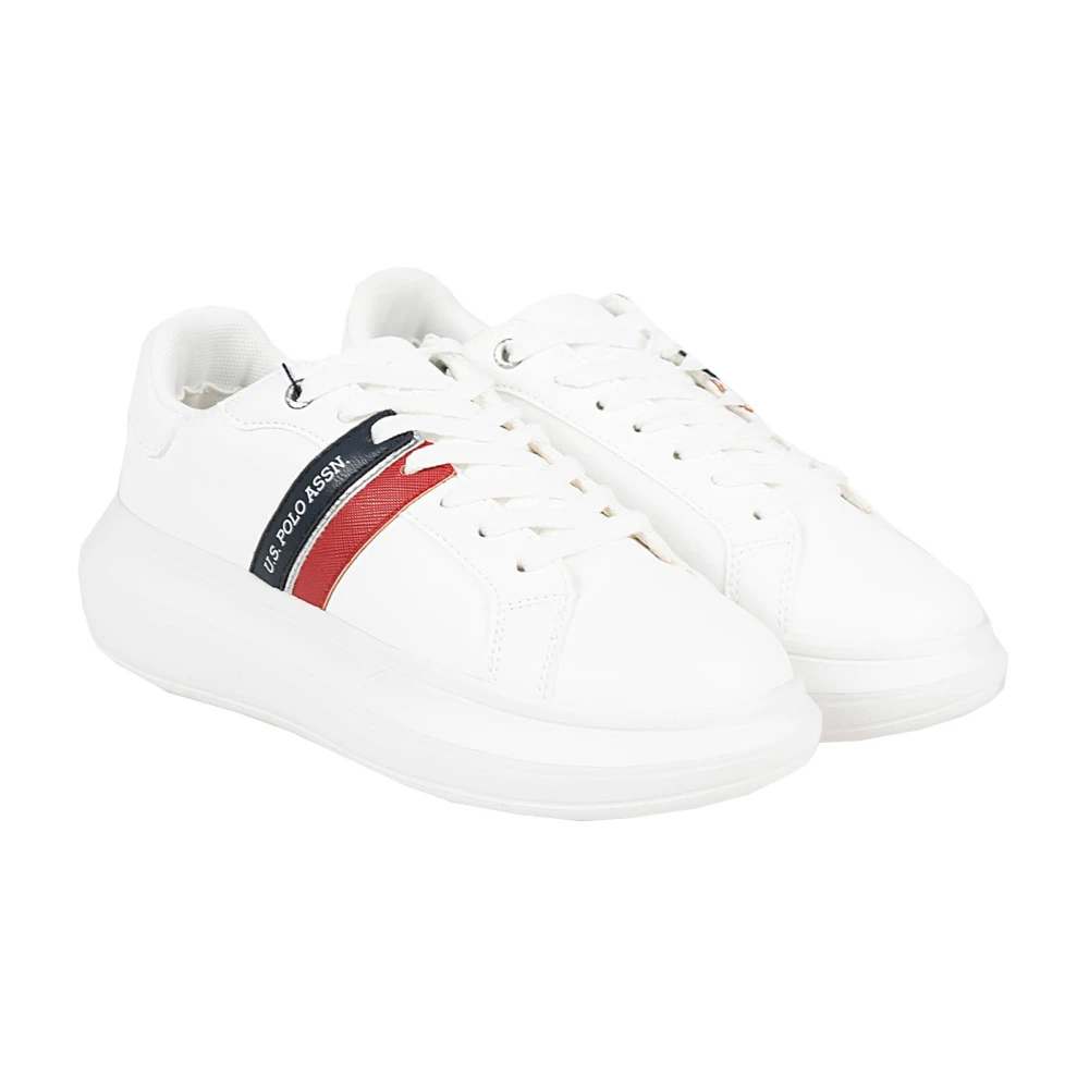 U.s. Polo Assn. Donna Bianco Scarpe, 37 Eu, New,