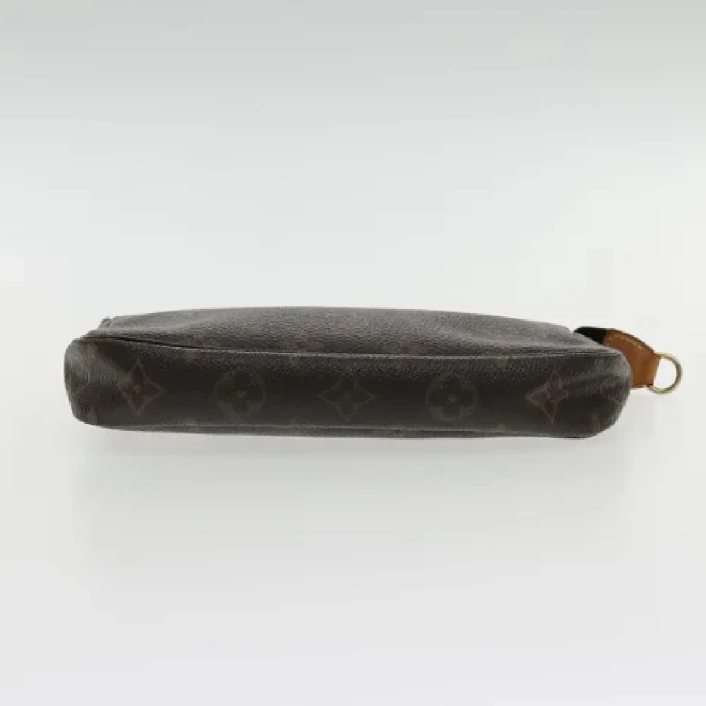 Louis Vuitton Vintage Pre-owned Canvas pouches Brown Dames