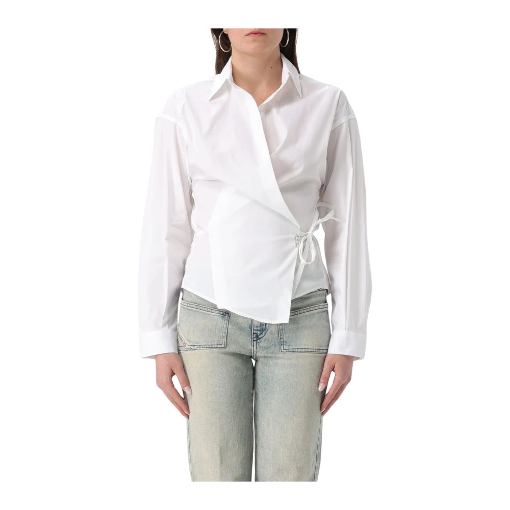 Diesel Donna Bianco Camicette 3XS, New,