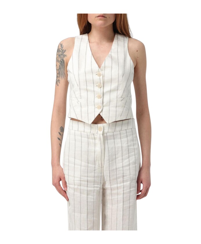 gilet-a-rayures-pantalon-ensemble