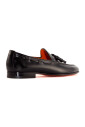 black-leather-loafer-with-tassels