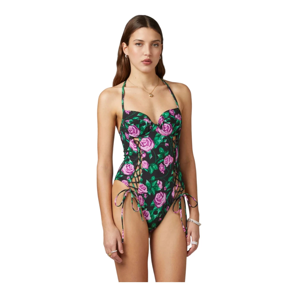 Moschino Stijlvolle Eendelig Badpak Multicolor Dames