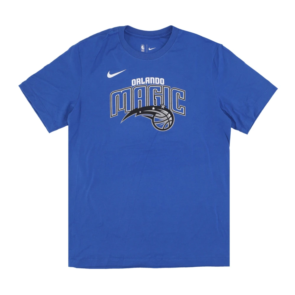 Nike Orlando Magic Logo T-shirt Blue Heren