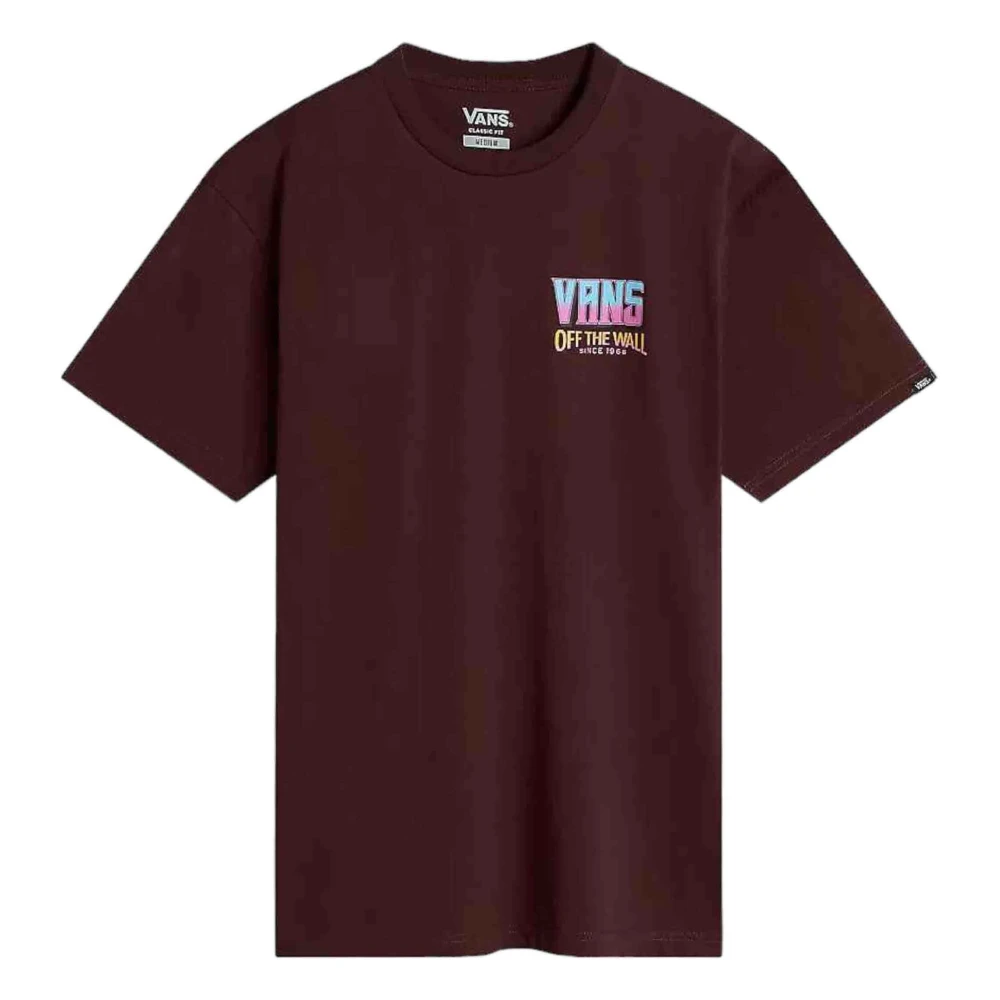 Vans Palm Cheers Klassiek T-shirt Brown Heren
