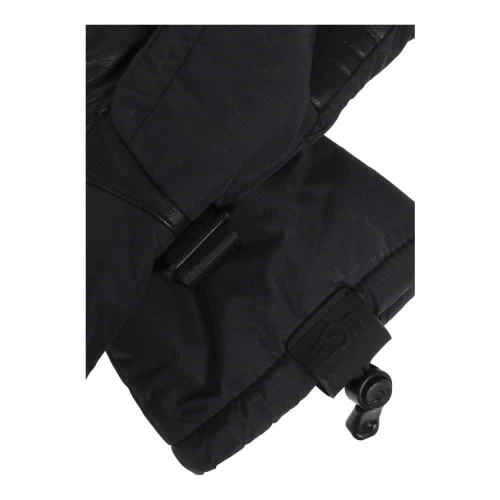 Ugg Shasta skihandschoenen met nepbont Black Heren