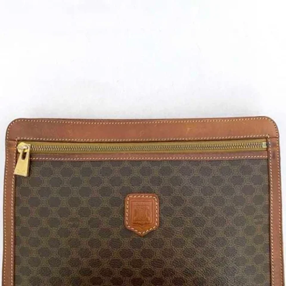 Celine Vintage Pre-owned Plastic celine-bags Brown Dames