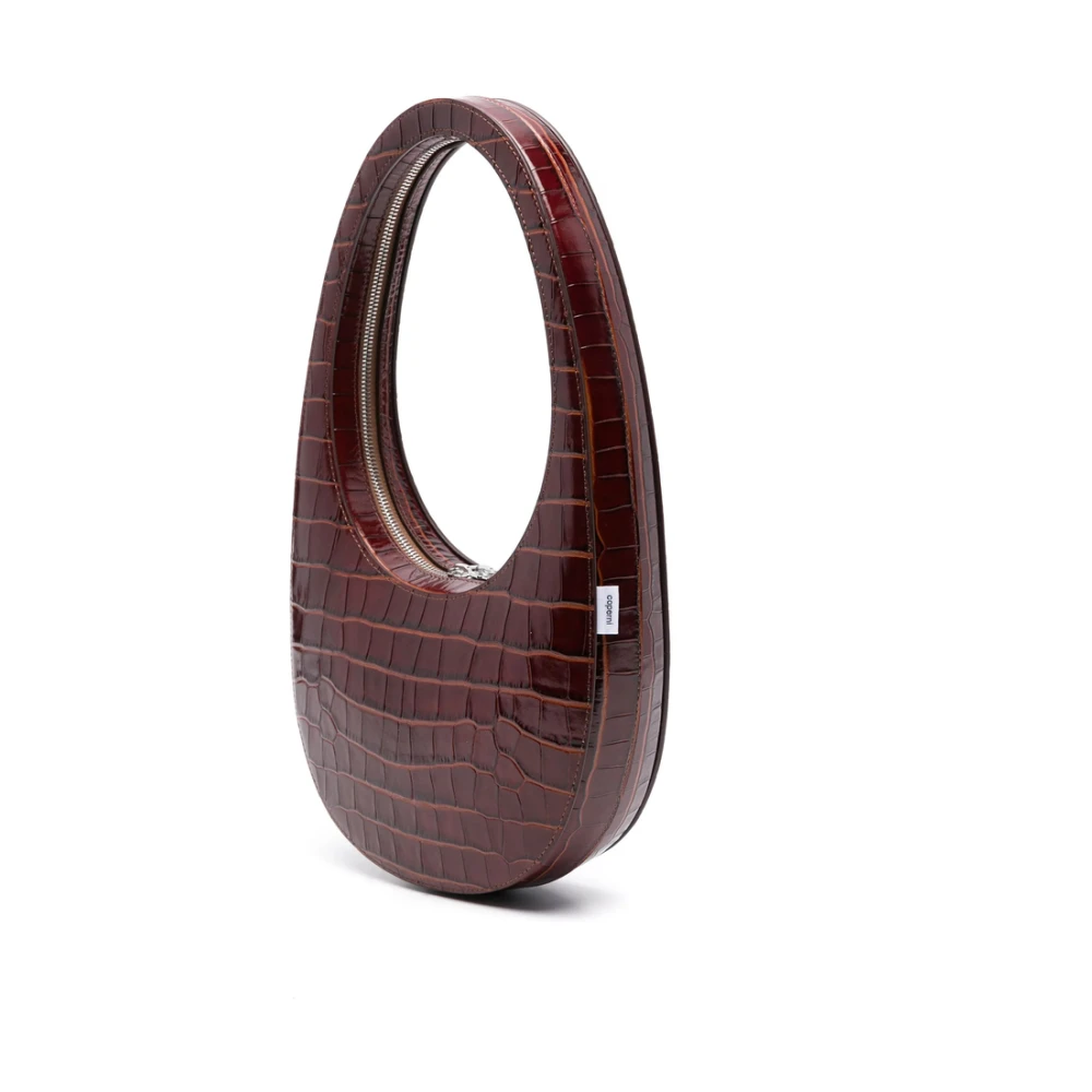 Coperni Bruine Krokodileffect Top Handtas Brown Dames