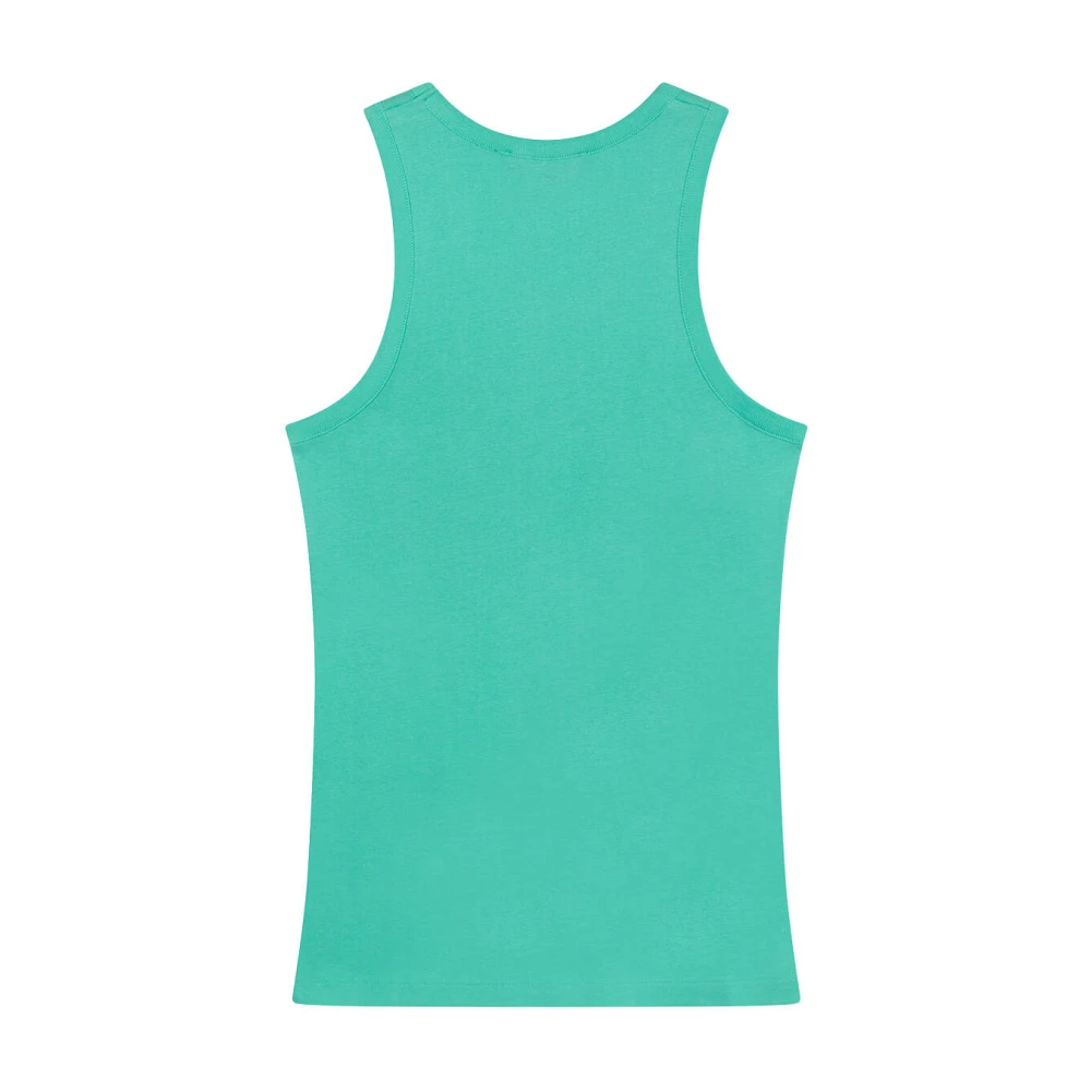 Refined Department Smiley Tank Top Green Dames