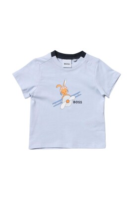 bunny-plane-print-kids-t-shirt