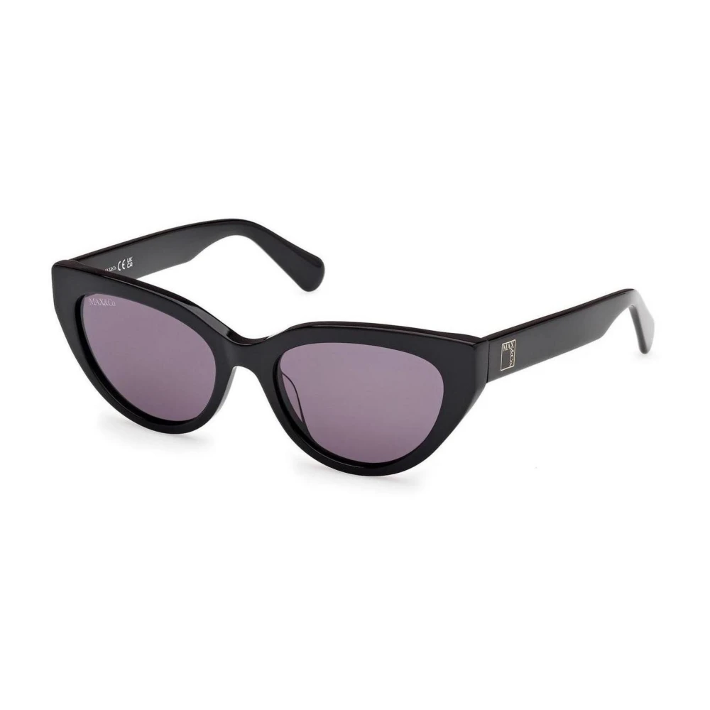 Max & Co Black Sunglasses, Female, 51 Mm, Mo0127 Sunglasses