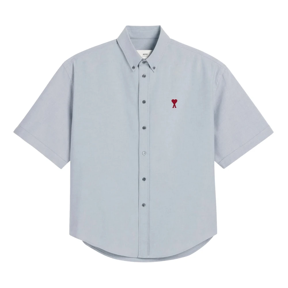 Shirts > Short Sleeve Shirts - - Ami Paris - Modalova