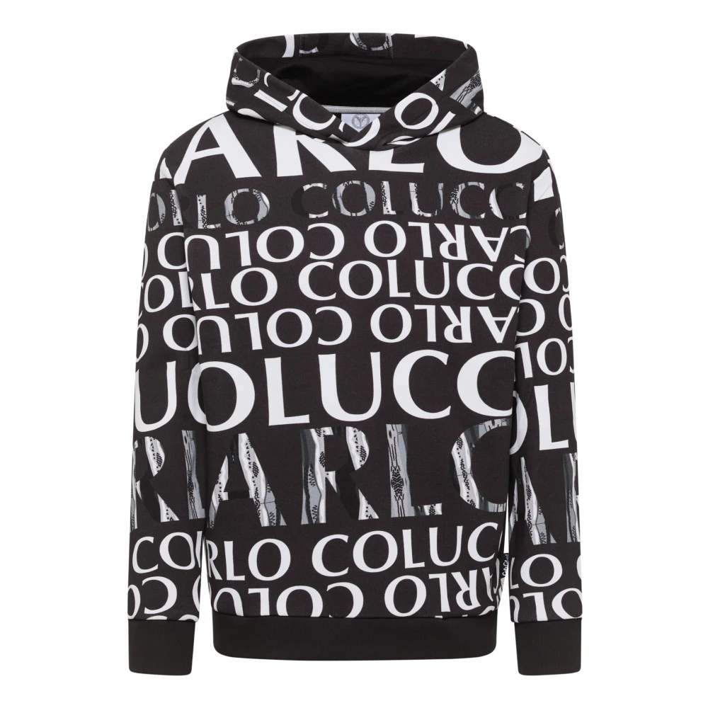Carlo colucci Urban Statement Hoodie Black Friday Black Heren