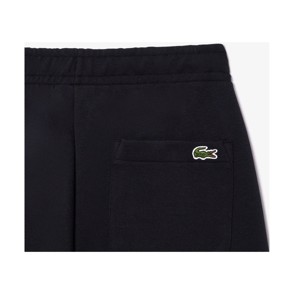 Lacoste Blauwe Broek Traditionele Moderne Stijl Blue Dames