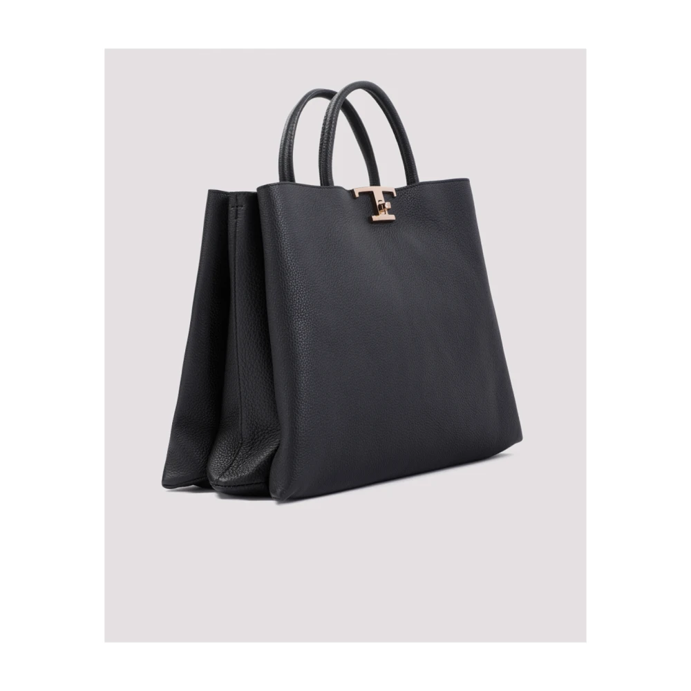 TOD'S Zwarte Tsq2 Leren Schoenen Black Dames