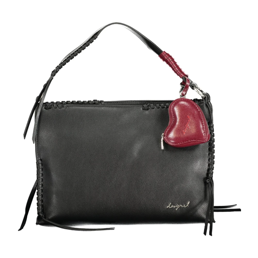 Desigual Donna Nero Borse, Taglia Unica, New,
