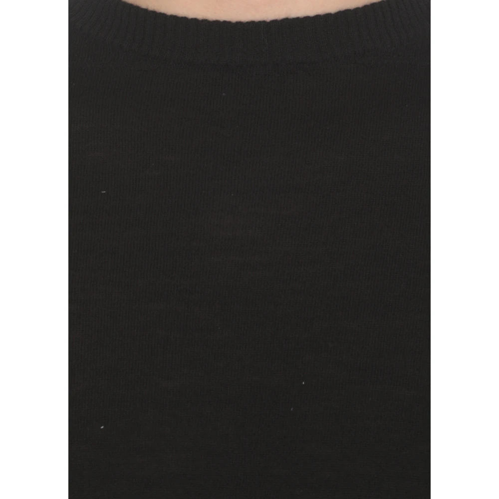 Rick Owens Oversized Trui Black Heren