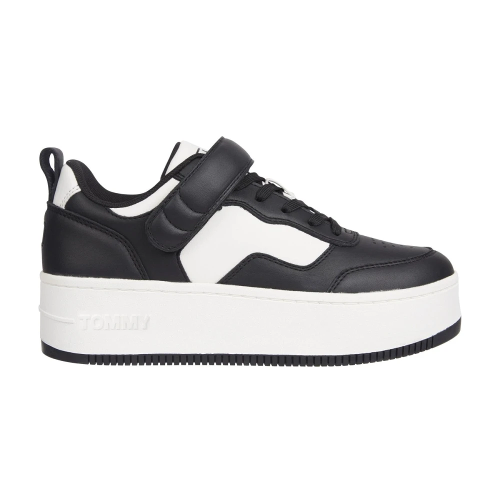Tommy Jeans Women's Black Flatform Trainers - Sneakers - 6 Uk - Shoes