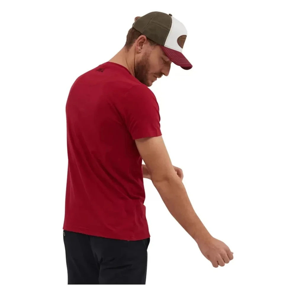 Von Dutch Granate Dinn Tee Red Heren