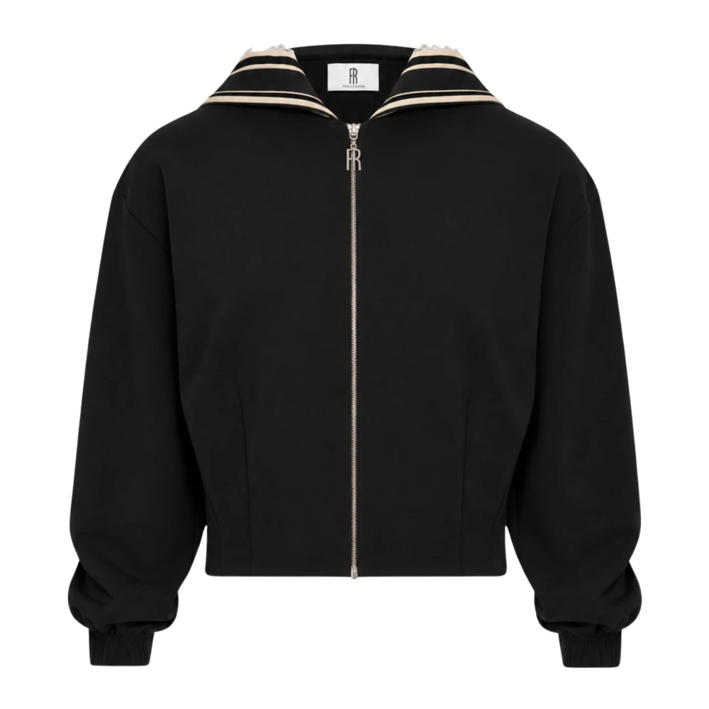 Fracomina Donna Nero Felpe, M, New,