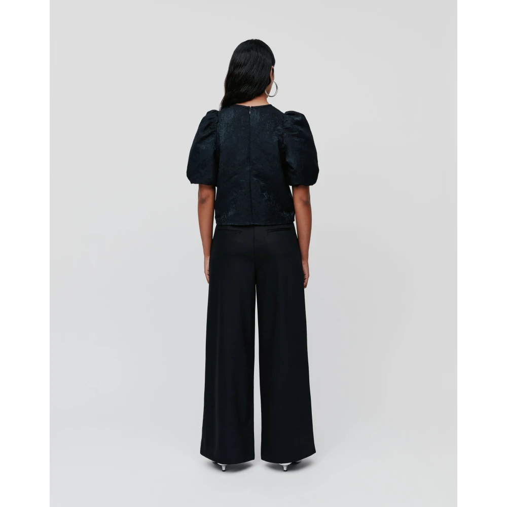 IVY OAK Elisabeth Top Black Dames