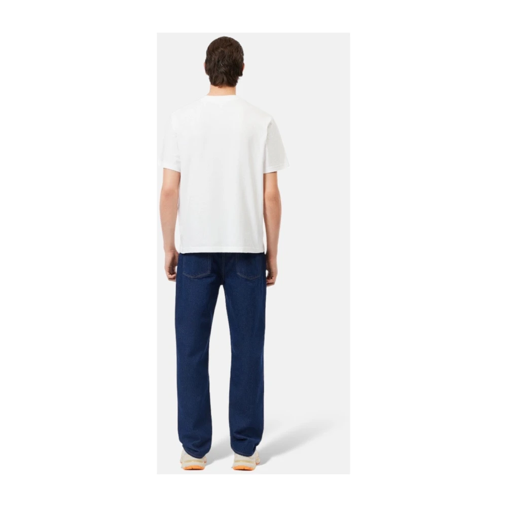 Lacoste Klassieke Straight Fit Indigo Jeans Blue Heren