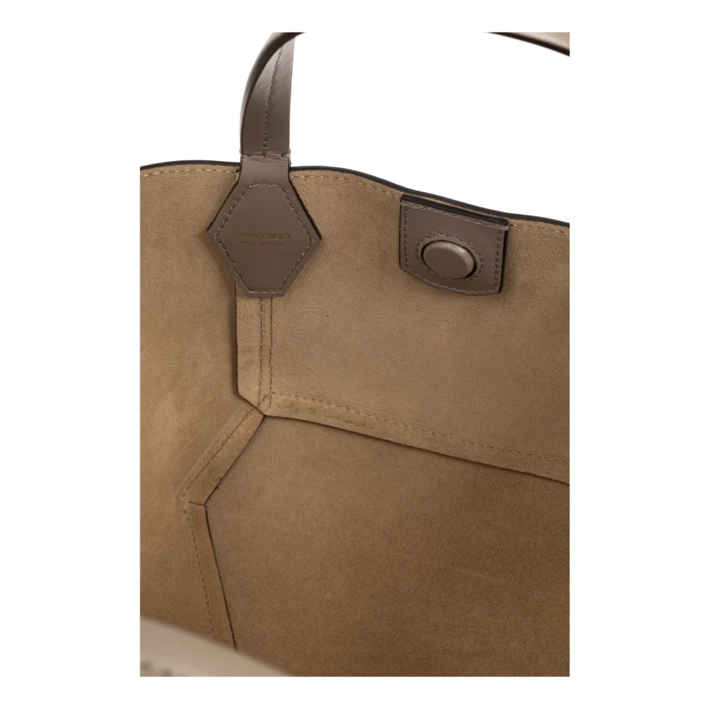 Jimmy Choo Tas Diamond Beige Dames