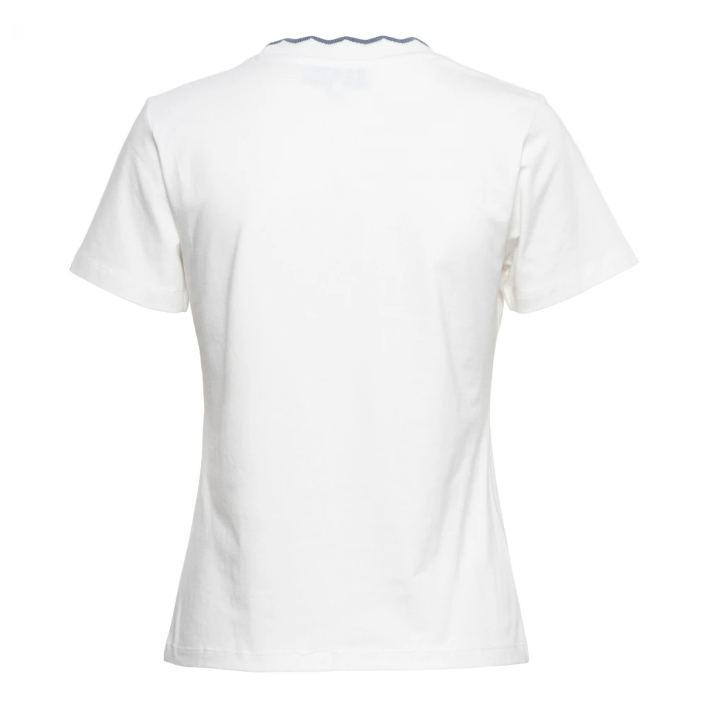 &Co Woman T-shirt met ronde hals White Dames