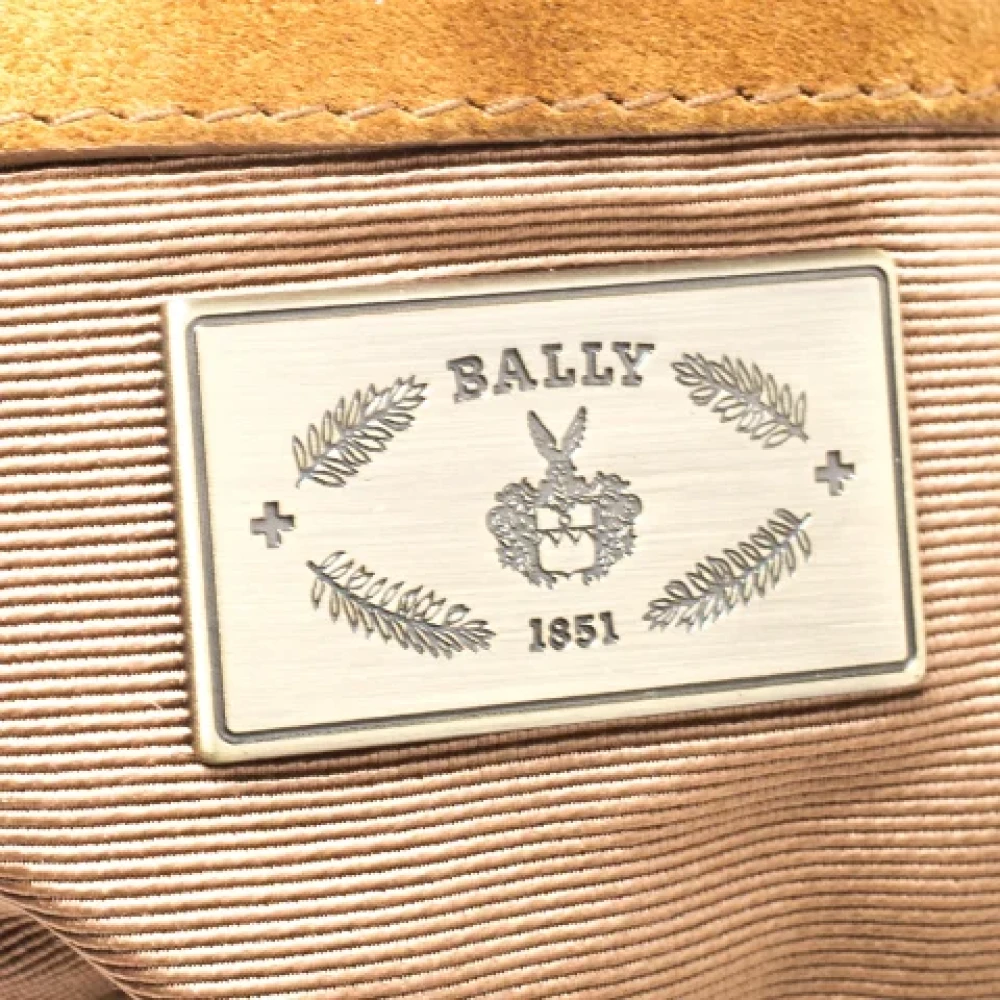 Bally Pre-owned Suede totes Brown Dames