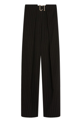 black-sportmax-trousers-long-pants