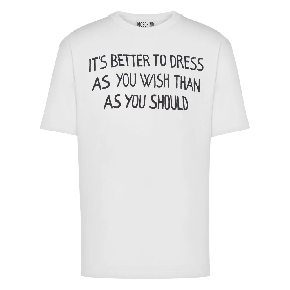 Moschino Herren Weiß Oberteile, Xlgröße: