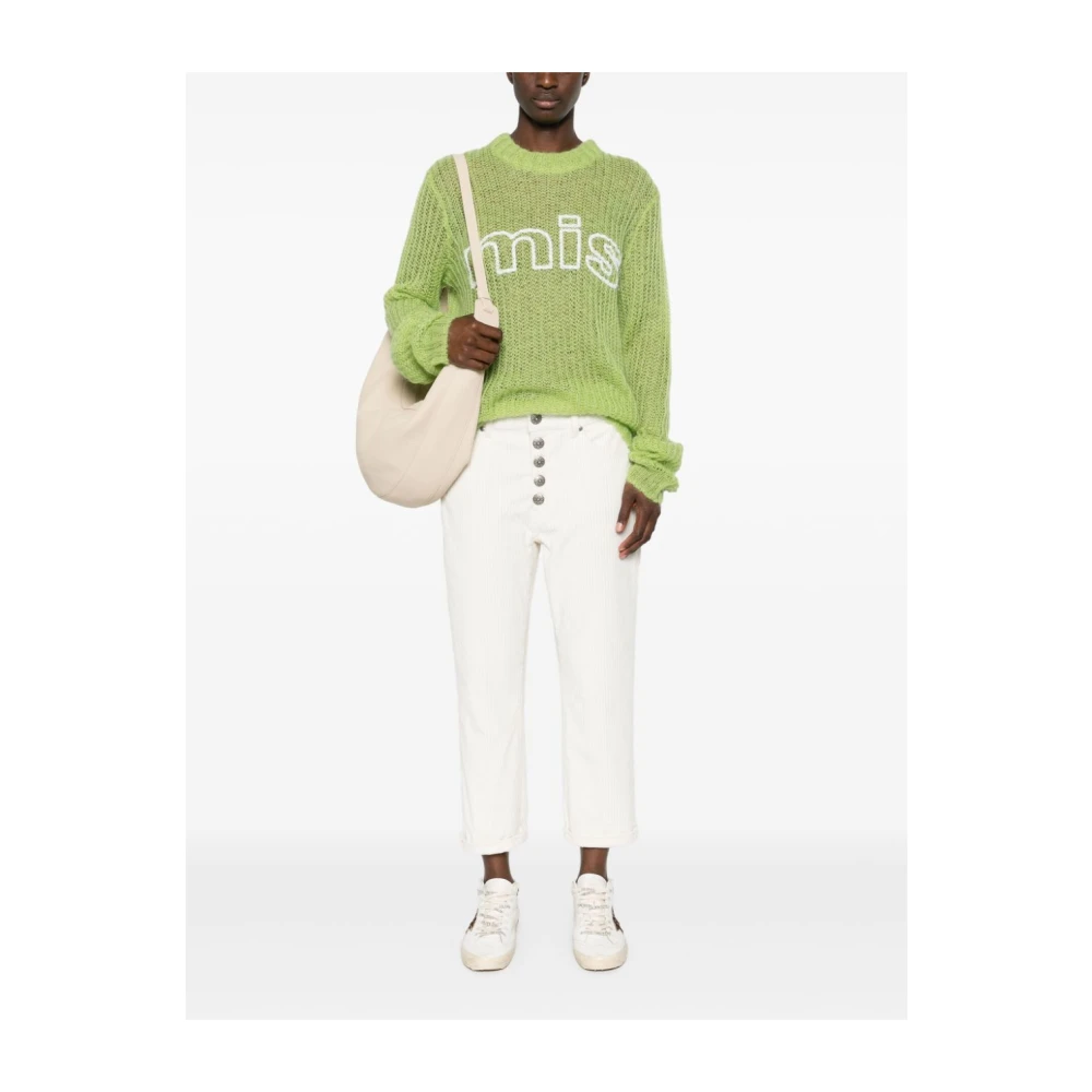 Dondup Ivoor Broek voor Vrouwen Beige Dames