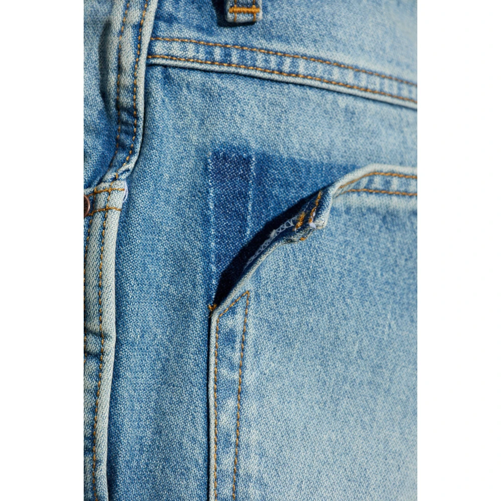Victoria Beckham Straight-leg jeans Blue Dames