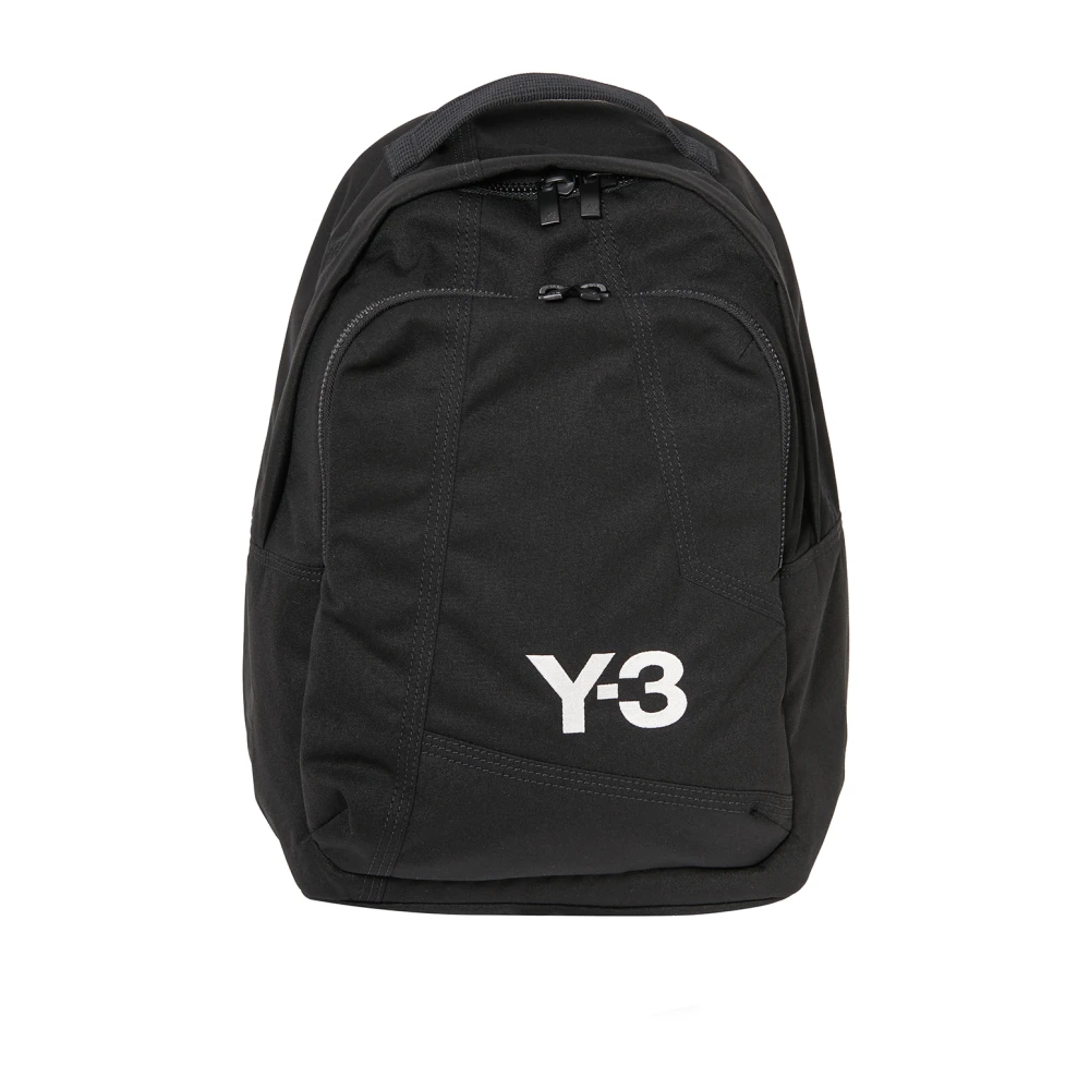 Y-3 Logo Rugzak Black Heren